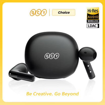 Ailybuds E10 Wireless Earphones Hi-Res Audio with LDAC Codec Headphones Bluetooth 5.4 TWS Earbuds Semi-In-Ear Headsets 27H